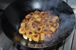 满腹经纶的油豆腐的做法步骤：4