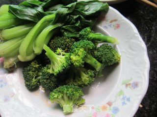 卤水炝青菜的做法步骤：4