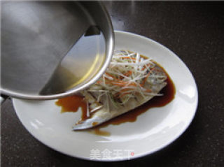 清蒸平鱼的做法步骤：9