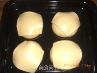 芝士肉松面包的做法步骤：6