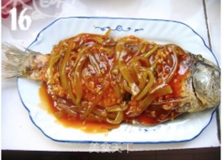 酸酸甜甜好滋味——莴笋糖醋鲤鱼的做法步骤：16
