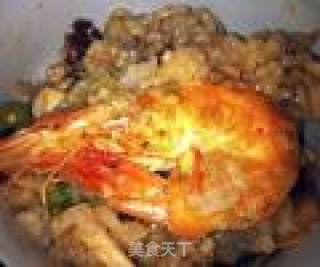 家庭版海鲜饭的做法步骤：12