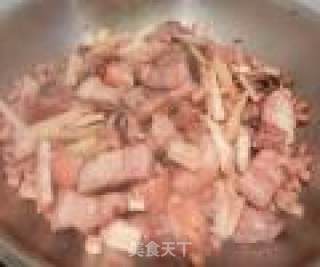 春笋花生肉的做法步骤：3