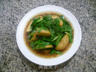 韭菜炒香芋的做法步骤：12