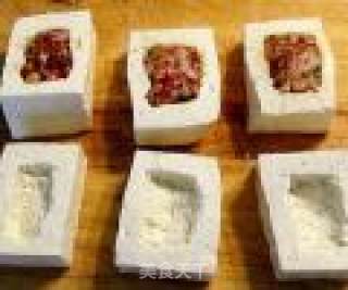 蚝油肉酿豆腐煲的做法步骤：4