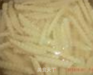 薯条的做法步骤：2