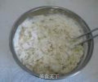 扇贝丁、萝卜丝烫面蒸饺的做法步骤：3