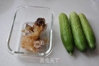老醋蜇头的做法步骤：1