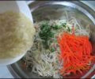 蚝油蒜泥拌豆芽的做法步骤：8