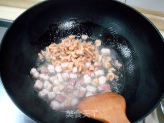 京味儿传统家常菜“炒八宝辣酱”的做法步骤：3