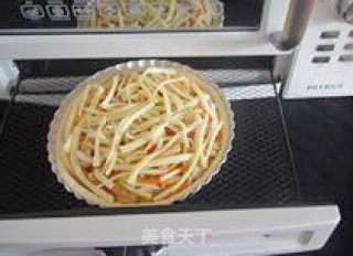 【咖喱鸡肉披萨】--- 丝丝相连的滋味的做法步骤：20