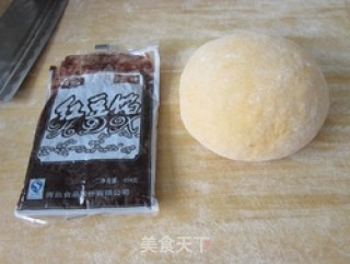 豆沙馅南瓜饼的做法步骤：3