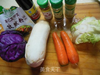 鲜蔬杏鲍菇串的做法步骤：1