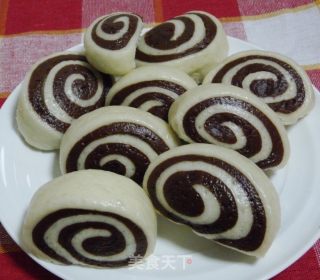 双色牛奶小刀切的做法步骤：6