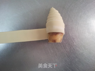 节节高花卷的做法步骤：7