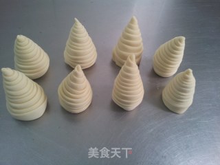 节节高花卷的做法步骤：9