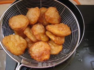零厨艺------酥炸红薯片的做法步骤：7