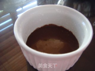 抹茶巧克力熔岩蛋糕的做法步骤：4