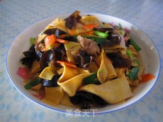 家常干豆腐的做法步骤：7