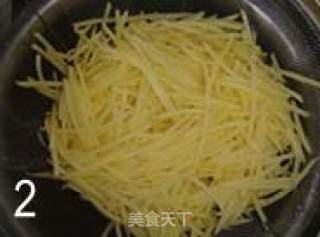 磨浆土豆饼的做法步骤：2