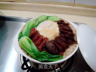 美味一锅出“双味煲仔饭”的做法步骤：12