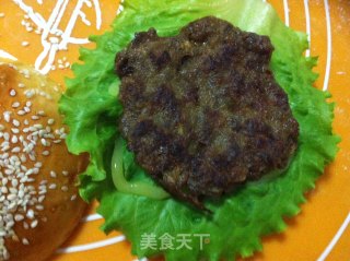 DIY牛肉汉堡的做法步骤：8