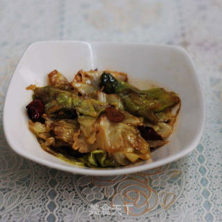 手撕包菜的做法步骤：4