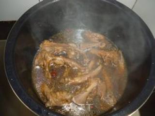 自制卤鸭架（鸭锁骨）的做法步骤：6