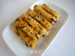 脆皮芝麻豆腐的做法步骤：10