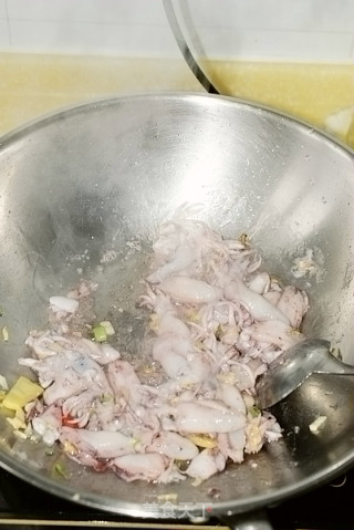 笔管鱼炖豆腐的做法步骤：10