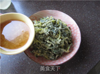 玉米面蒸野菜的做法步骤：7