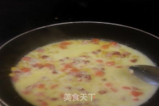 自制牛奶鸡蛋炖饭～的做法步骤：6