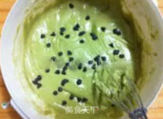 抹茶巧克力马芬的做法步骤：5