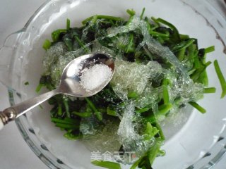 粉丝菠菜的做法步骤：7