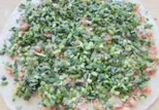 韭菜猪肉饼的做法步骤：9
