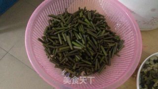 清抄蕨菜的做法步骤：2