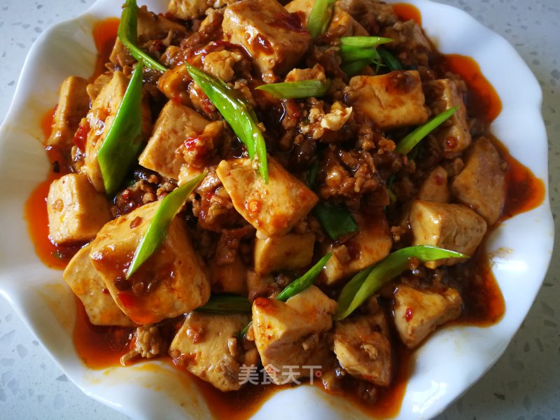 麻婆豆腐的做法