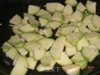 茭瓜炒鸡蛋的做法步骤：6
