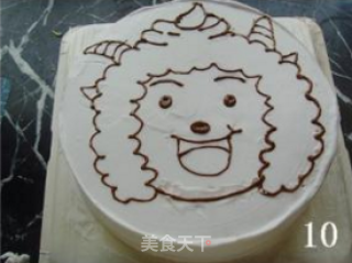懒洋洋生日蛋糕的做法步骤：10