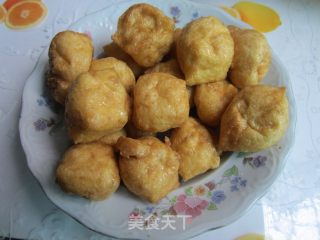 油豆腐烩鸭脖子的做法步骤：2