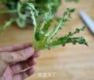 凉拌苦菜的做法步骤：1