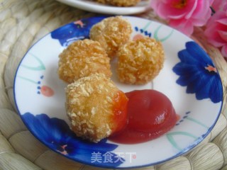 鸡米花的做法步骤：7