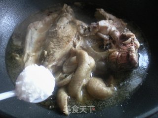 鸡汤干豆腐锅的做法步骤：11