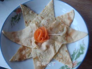 鸡蛋面粉饼的做法步骤：7