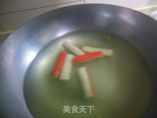 蟹棒扒芦笋的做法步骤：4