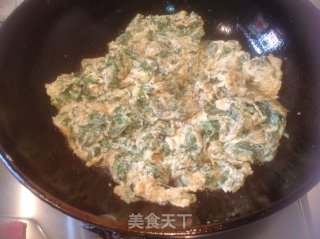 香椿炒鸡蛋的做法步骤：4