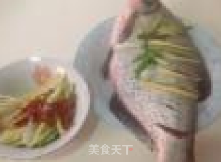 清蒸武昌鱼的做法步骤：4