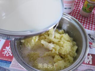 软绵绵奶香味十足の【马铃薯泥】的做法步骤：5