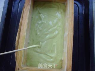 唤醒味蕾的清新蛋糕----抹茶长崎蛋糕的做法步骤：12