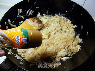 酸菜炒粉丝的做法步骤：14